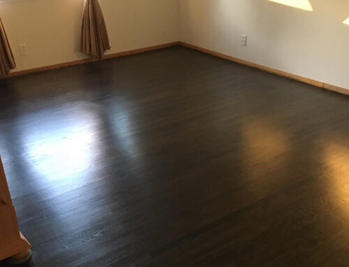 Hardwood floor cleaning After