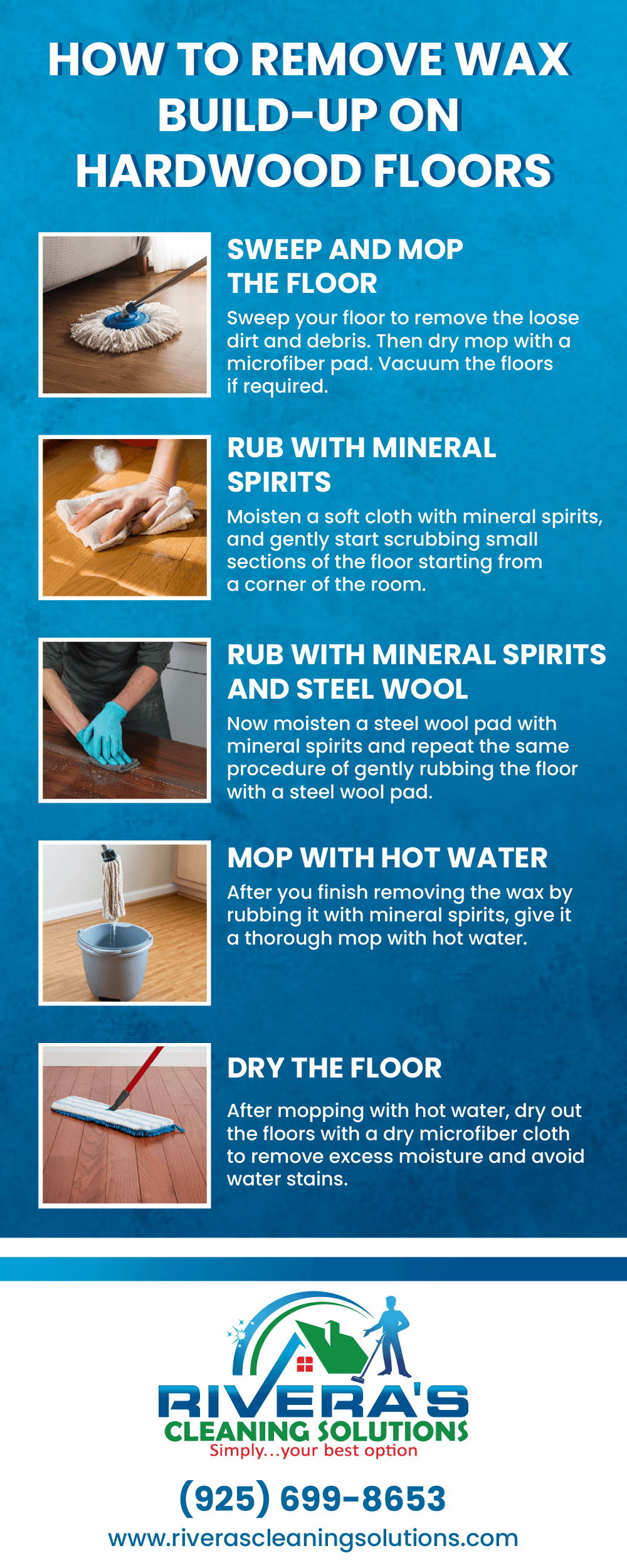 How to Remove Wax Build-Up on Hardwood Floors