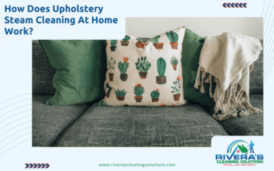 How Does Upholstery Steam Cleaning At Home Work?